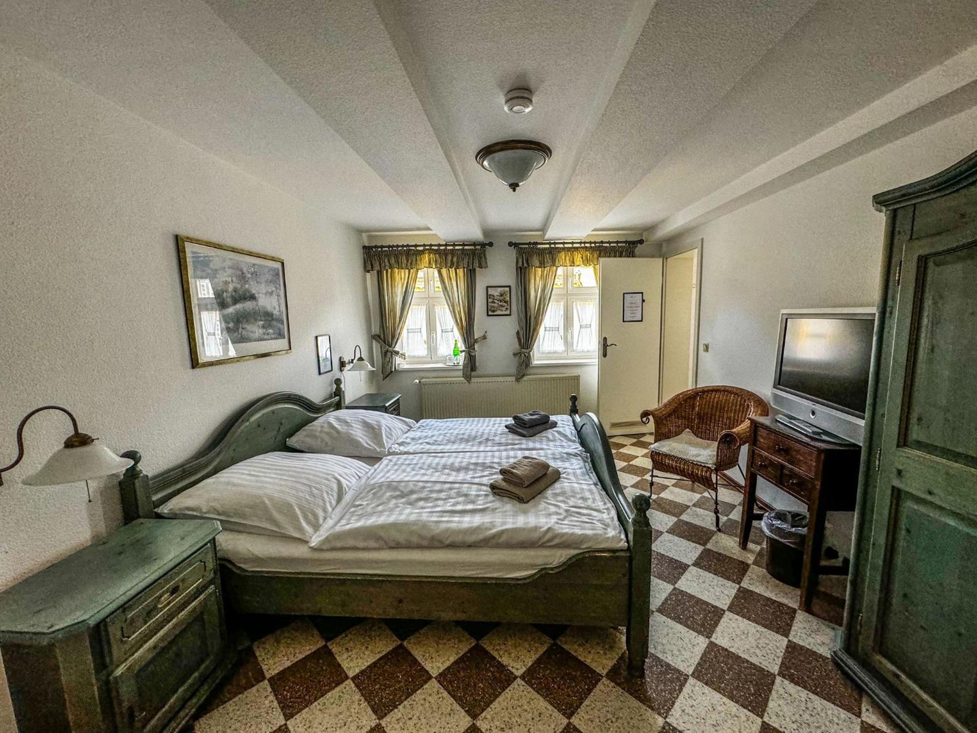 Hotel Garni Zur Post Вернигероде Экстерьер фото
