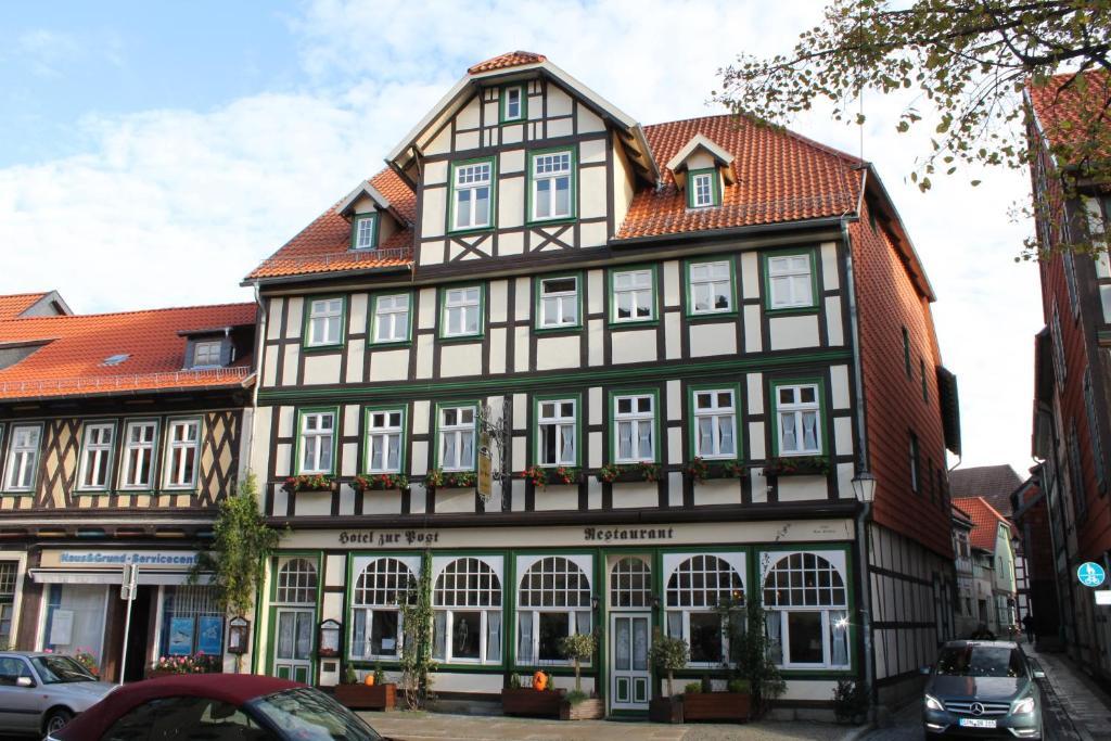 Hotel Garni Zur Post Вернигероде Экстерьер фото